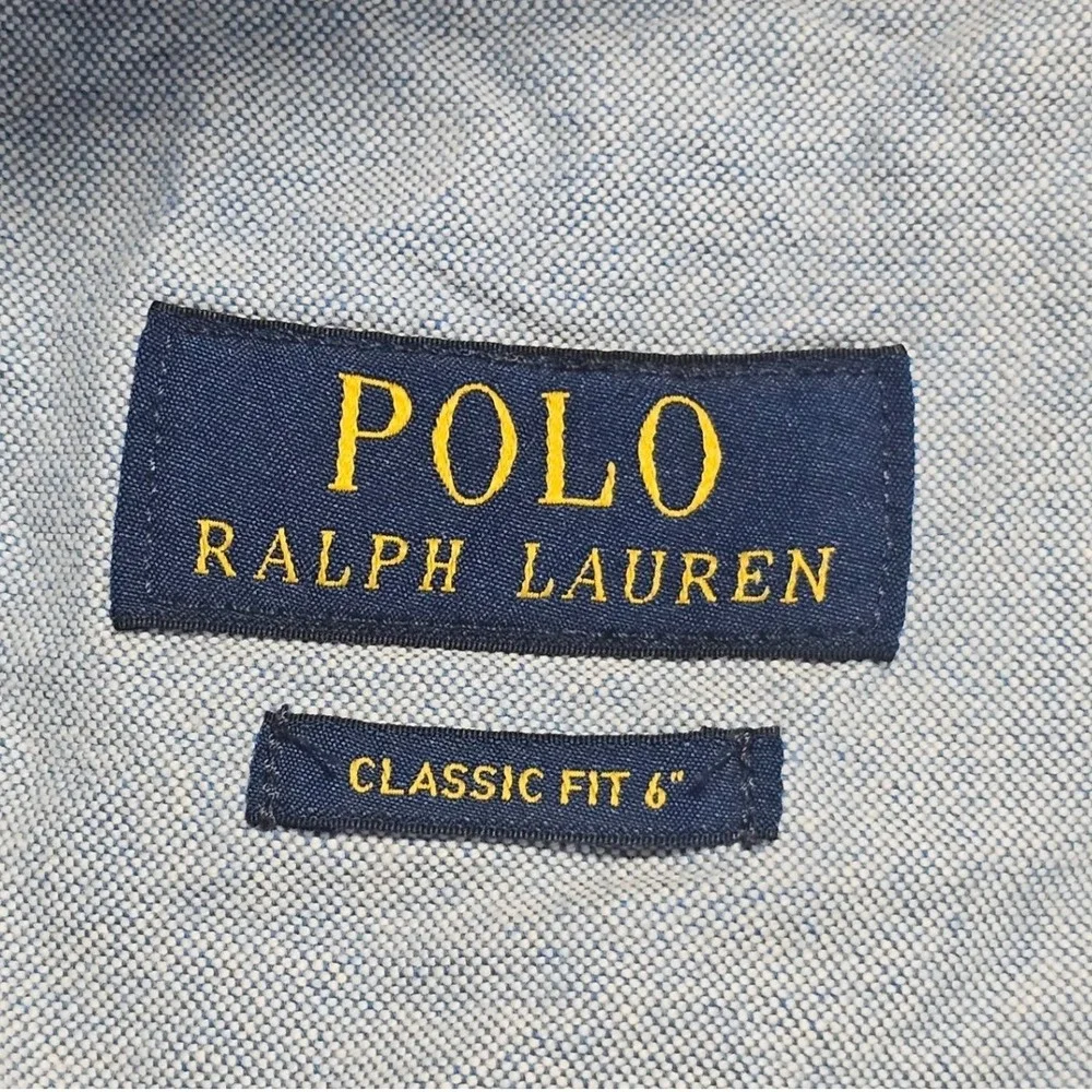 Polo Ralph Lauren Blue Oxford Embroidered Nautical Sailboat Shorts Men's Medium